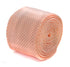 plain light blush pink skinny knitted tie